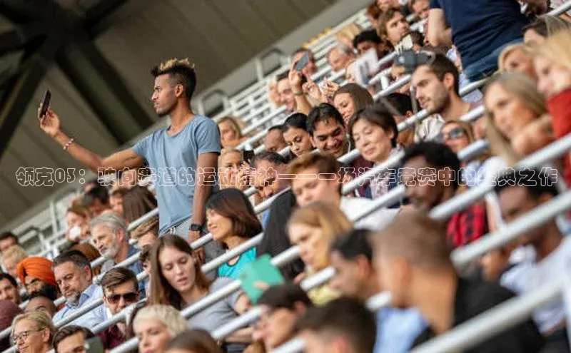 领克03：驶向赛道的运动精神——一场汽车竞赛中的经典之作